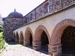 Orosei: chiesa di Sant’Antonio Abate: il porticato esterno della chiesa