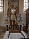 Aritzo-chiesa parrocchiale di San Michele Arcangelo: la statua di San Michele che viene portata in processione