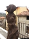 Belvì-Opere in legno di castagno nelle vie del centro storico