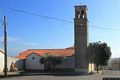 Birori: chiesa parrocchiale di Sant’Andrea Apostolo: veduta laterale