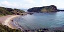 La costa verso Bosa: la spiaggia di Porto Managu