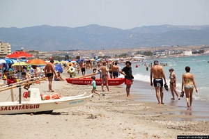 Cagliari-La spiaggia del Poetto