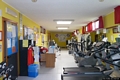 Calasetta-Complesso sportivo: interno della Palestra Fitness