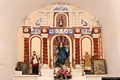 Dorgali: chiesa di San lucifero Vescovo e Santa Maria Maddalena: simulacri presenti sopra l’altare maggiore