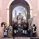 Fonni: il murale 'L’uscita del simulacro della Madonna dei Martiri' di Angelo Pilloni