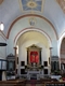 Nurri-chiesa di Santa Rosa da Viterbo: interno verso il presbiterio
