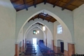 Orotelli-chiesa di San Lussorio: interno della chiesa verso il portale di ingresso