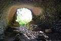 Osilo-necropoli di tombe a prospetto architettonico di Ittiari: interno della tomba 5