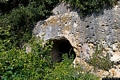 Osilo-necropoli di tombe a prospetto architettonico di Ittiari: ingresso della tomba 6