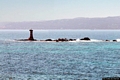 Portoscuso-Lo scoglio Su Scoglieddu detto anche Scoglio della Ghinghetta sul quale si trova il Faro de la Ghinghetta