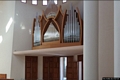 Quartu Sant’Elena-chiesa parrocchiale di San Giovanni Evangelista: l’organo sopra il portale di ingresso