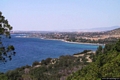 Quartu Sant’Elena-La costiera di Is Mortorius vista dalla strada verso Terra Mala