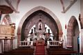 Samugheo: Chiesa Parrocchiale di San Sebastiano Martire: altare maggiore