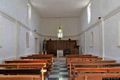 Samugheo: Chiesa campestre di Santa Maria: interno verso il presbiterio