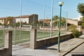 San Giovanni Suergiu-Villaggio Palmas: ingresso del campo da calcetto ossia da calcio a cinque