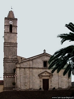 Semestene: chiesa parrocchiale di San Giorgio: facciata