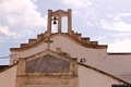 Sinnai-chiesa di San Gregorio: particolare della facciata