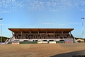 Stintino-Centro Sportivo Rocca Ruja: le tribune del nuovo campo sportivo