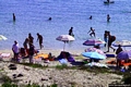 Stintino-La spiaggia Pelosa: bagno nello splandido mare della Pelosa