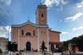 Talana: chiesa parrocchiale di Santa Marta: veduta frontale