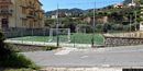 Urzulei: impianti Sportivi in località Santormai: ingresso del Campo da Calcetto ossia da Calcio a cinque