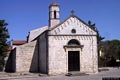 Usini-Chiesa della Santa Croce: facciata