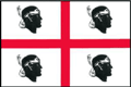 La bandiera della Sardegna
